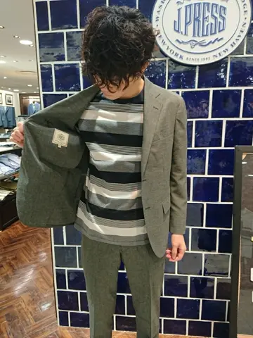 J.PRESS MEN 加藤晴暉 コーディネート画像