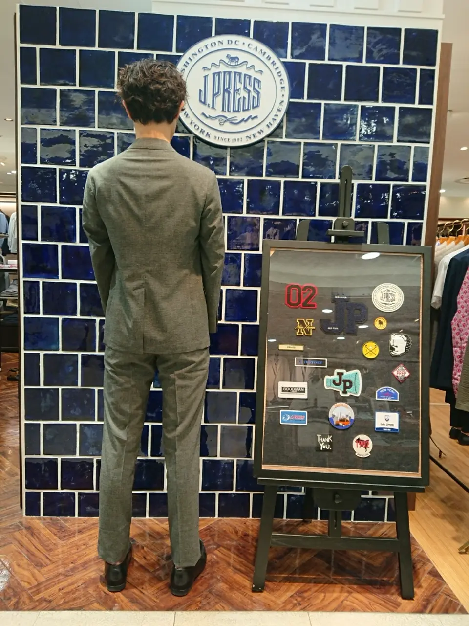 J.PRESS MEN 加藤晴暉 コーディネート画像