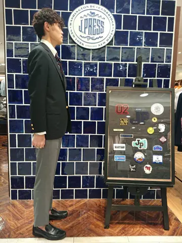 J.PRESS MEN 加藤晴暉 コーディネート画像