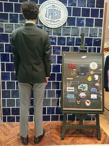 J.PRESS MEN 加藤晴暉 コーディネート画像