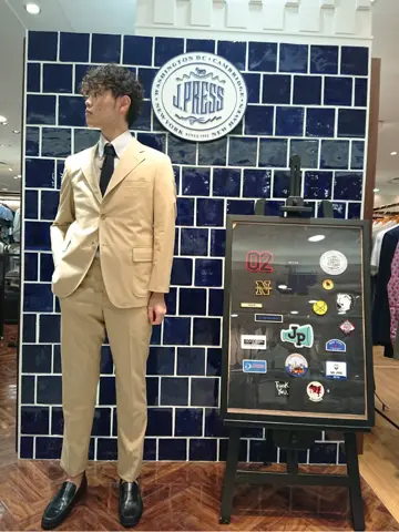 J.PRESS MEN 加藤晴暉 コーディネート画像