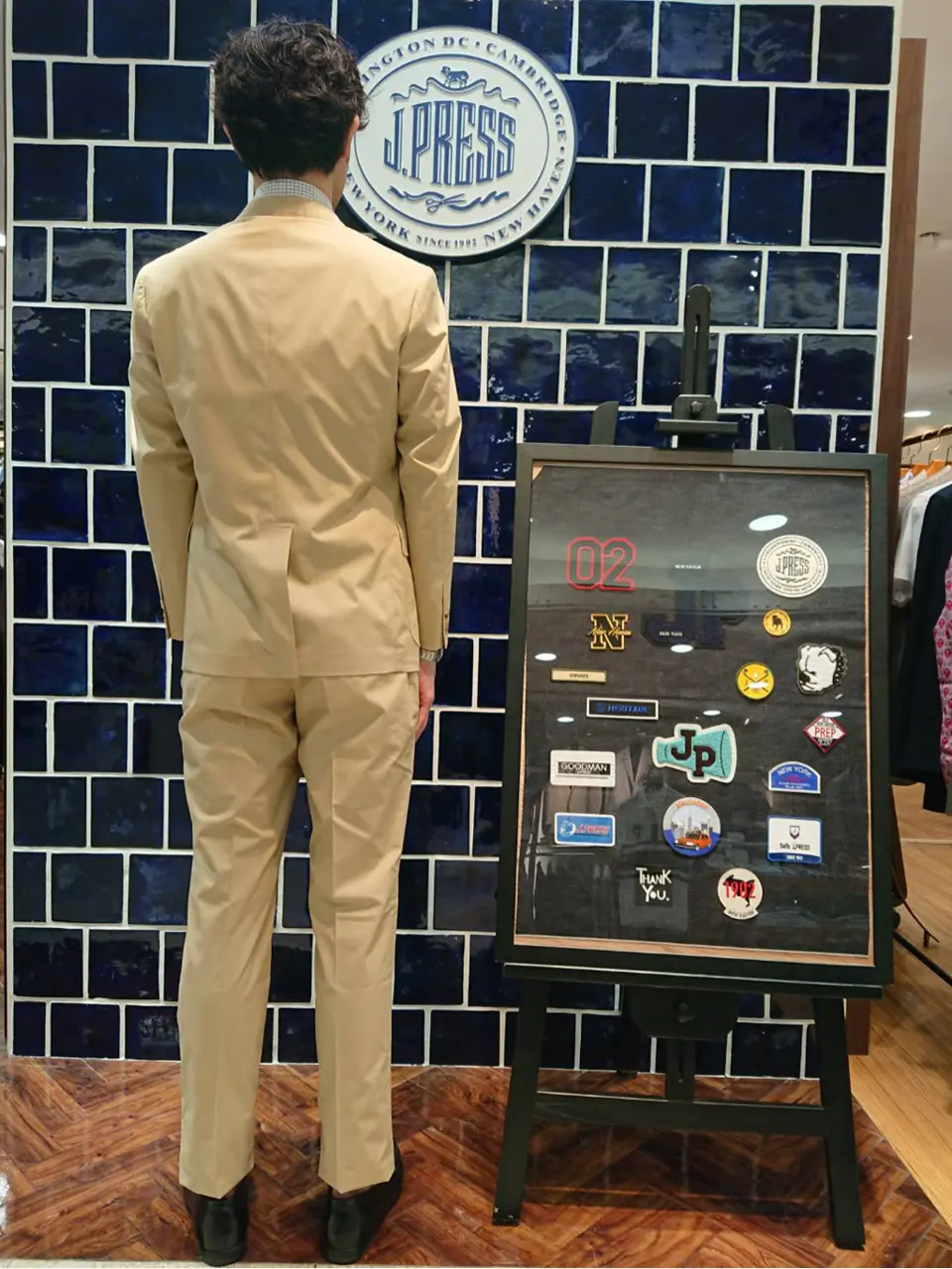 J.PRESS MEN 加藤晴暉 コーディネート画像