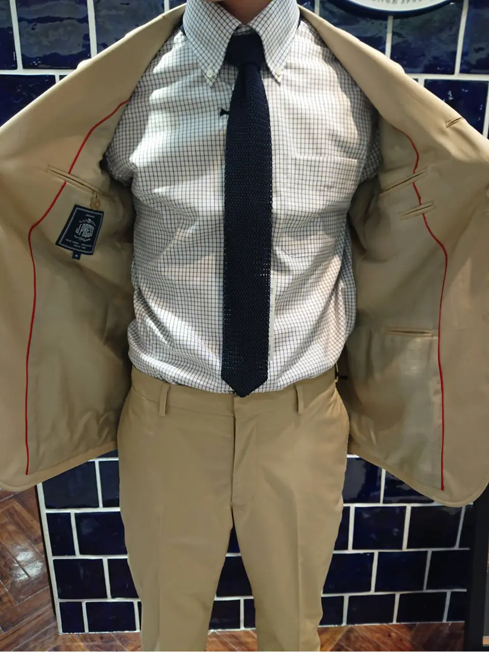 J.PRESS MEN 加藤晴暉 コーディネート画像