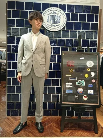 J.PRESS MEN 加藤晴暉 コーディネート画像