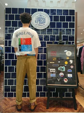 J.PRESS MEN 加藤晴暉 コーディネート画像