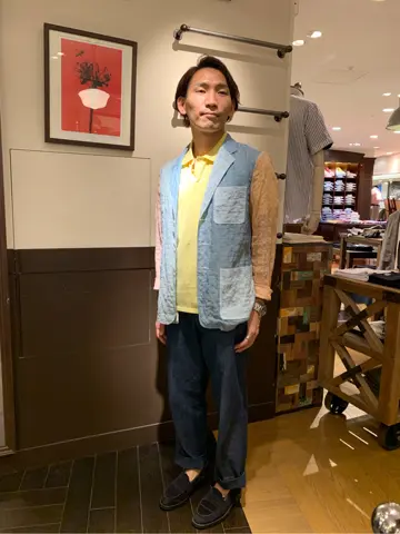 J.PRESS MEN 二口弘崇 コーディネート画像