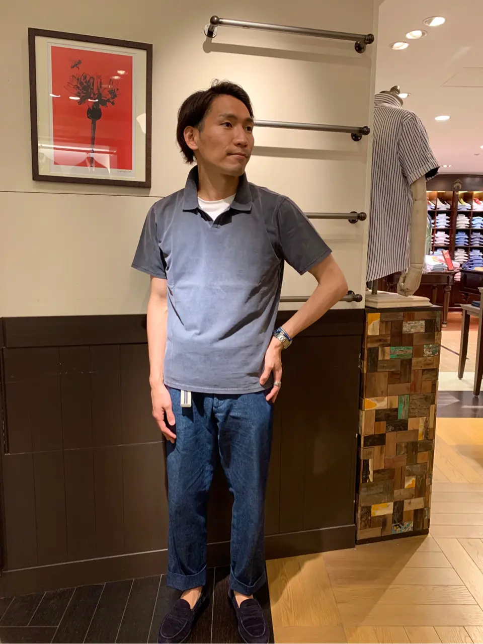 J.PRESS MEN 二口弘崇 コーディネート画像