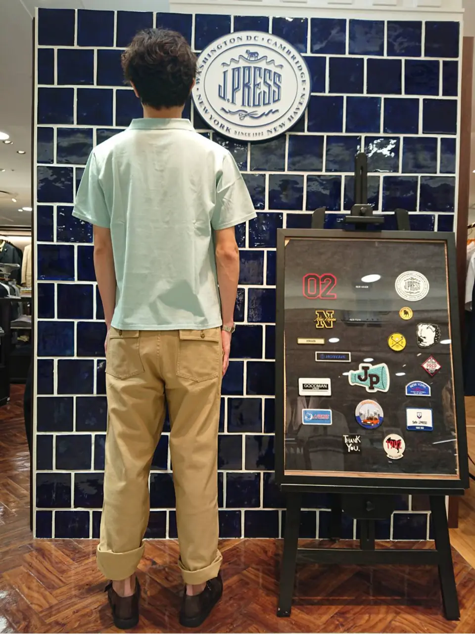 J.PRESS MEN 加藤晴暉 コーディネート画像