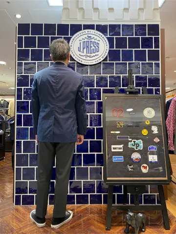 J.PRESS MEN 堤 コーディネート画像