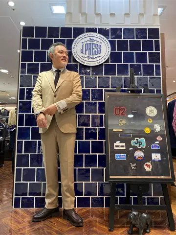 J.PRESS MEN 堤 コーディネート画像