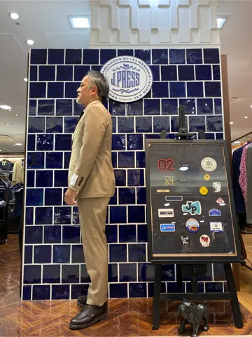 J.PRESS MEN 堤 コーディネート画像