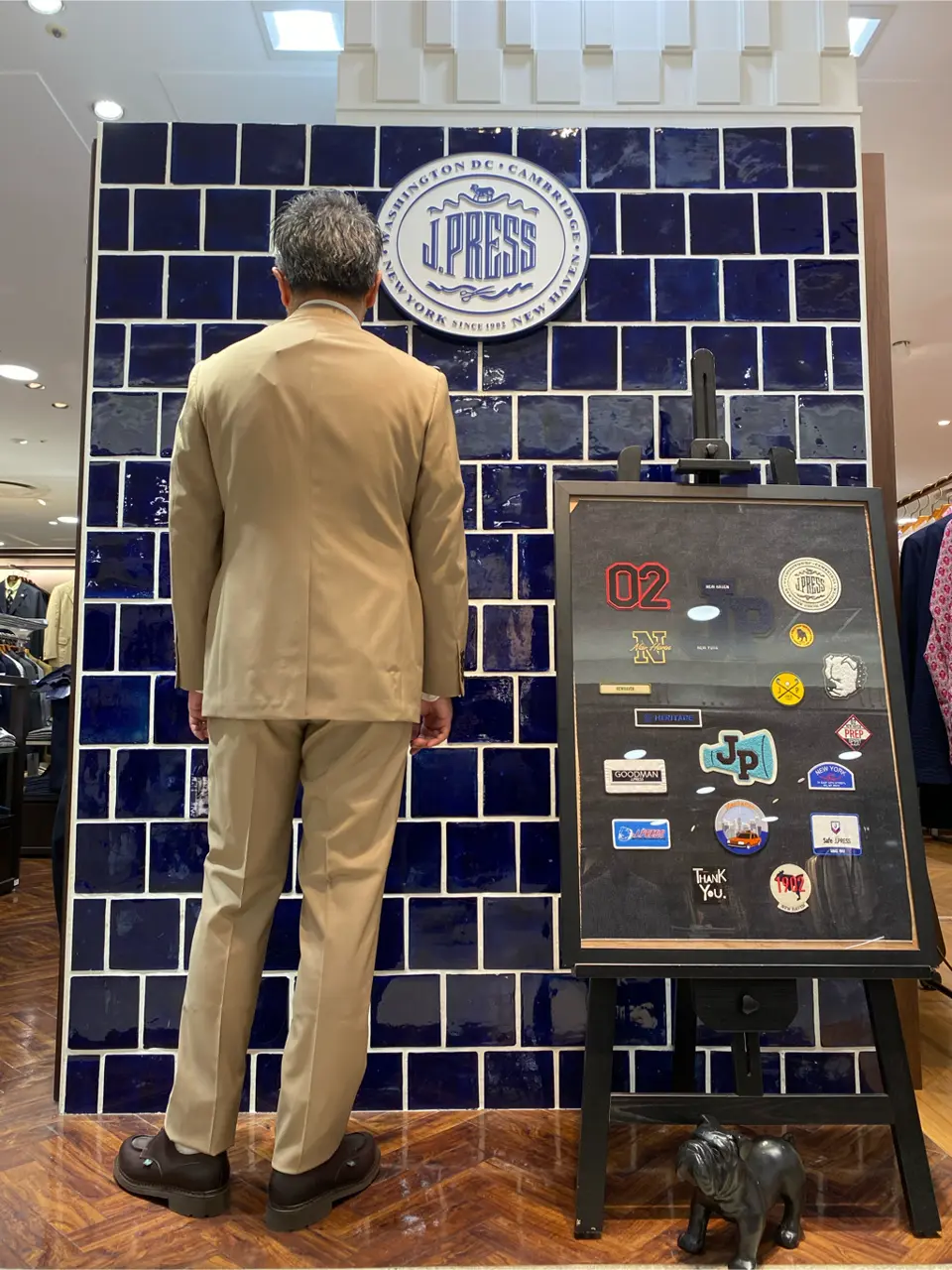 J.PRESS MEN 堤 コーディネート画像