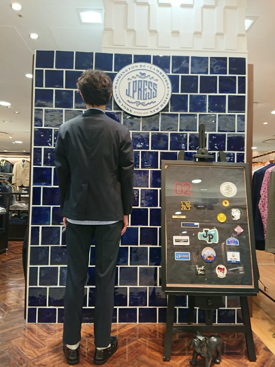 J.PRESS MEN 加藤晴暉 コーディネート画像