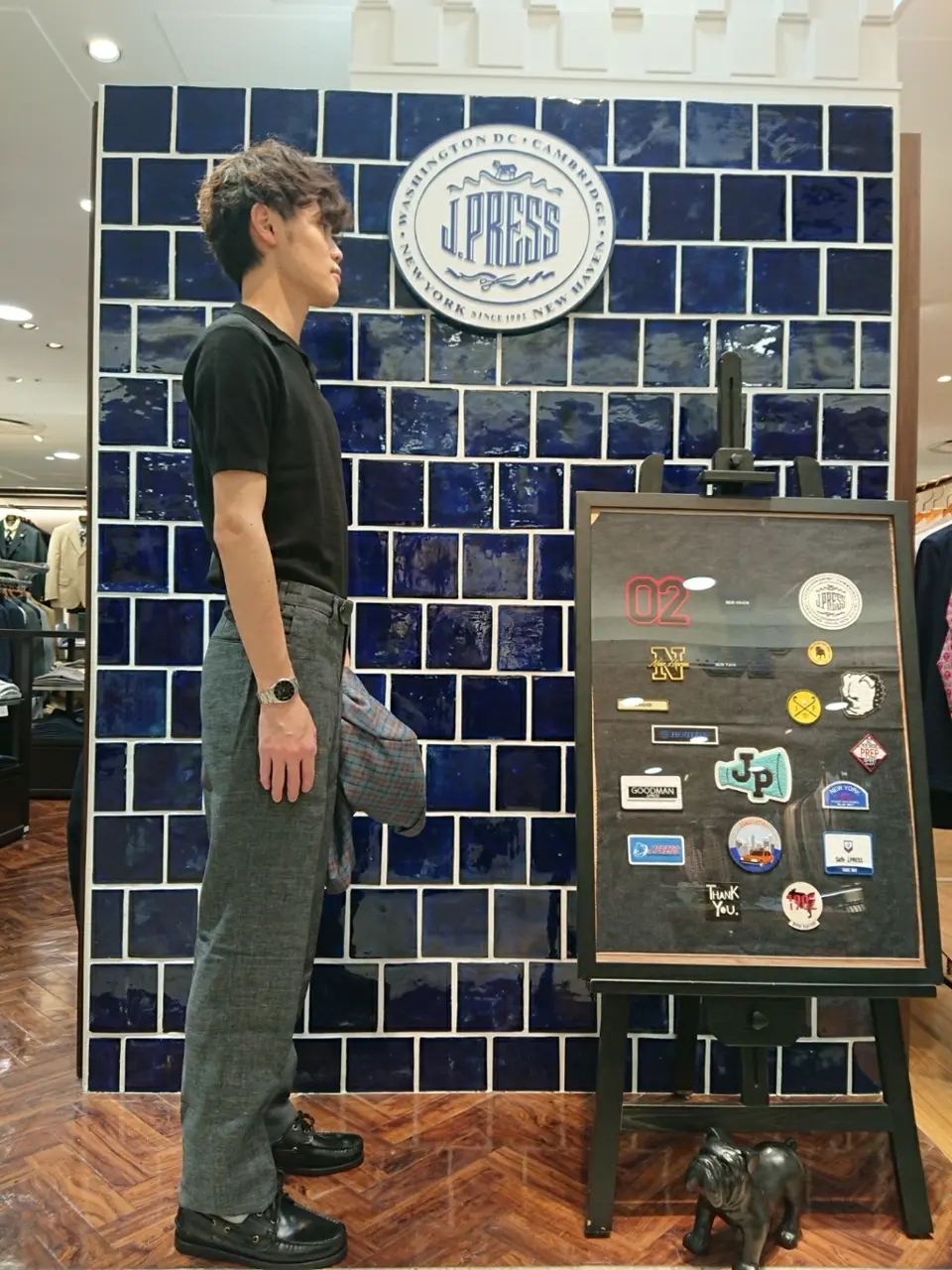 J.PRESS MEN 加藤晴暉 コーディネート画像