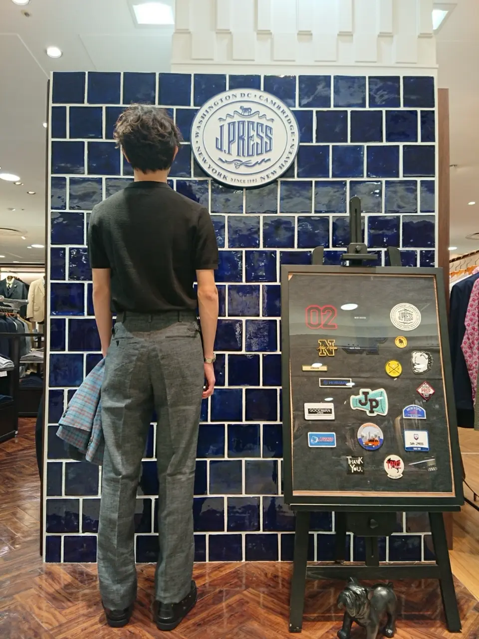 J.PRESS MEN 加藤晴暉 コーディネート画像