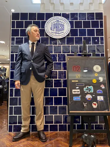 J.PRESS MEN 堤 コーディネート画像