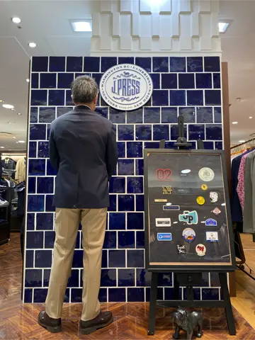 J.PRESS MEN 堤 コーディネート画像