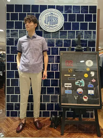 J.PRESS MEN 加藤晴暉 コーディネート画像