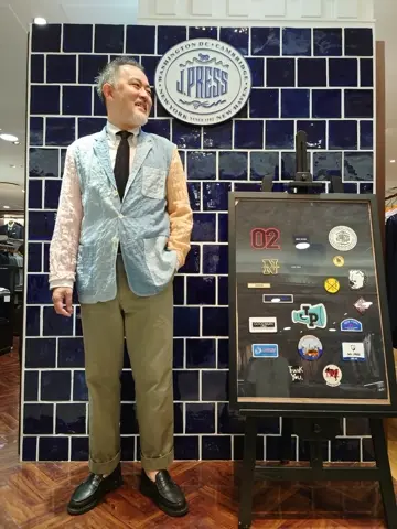 J.PRESS MEN 堤 コーディネート画像