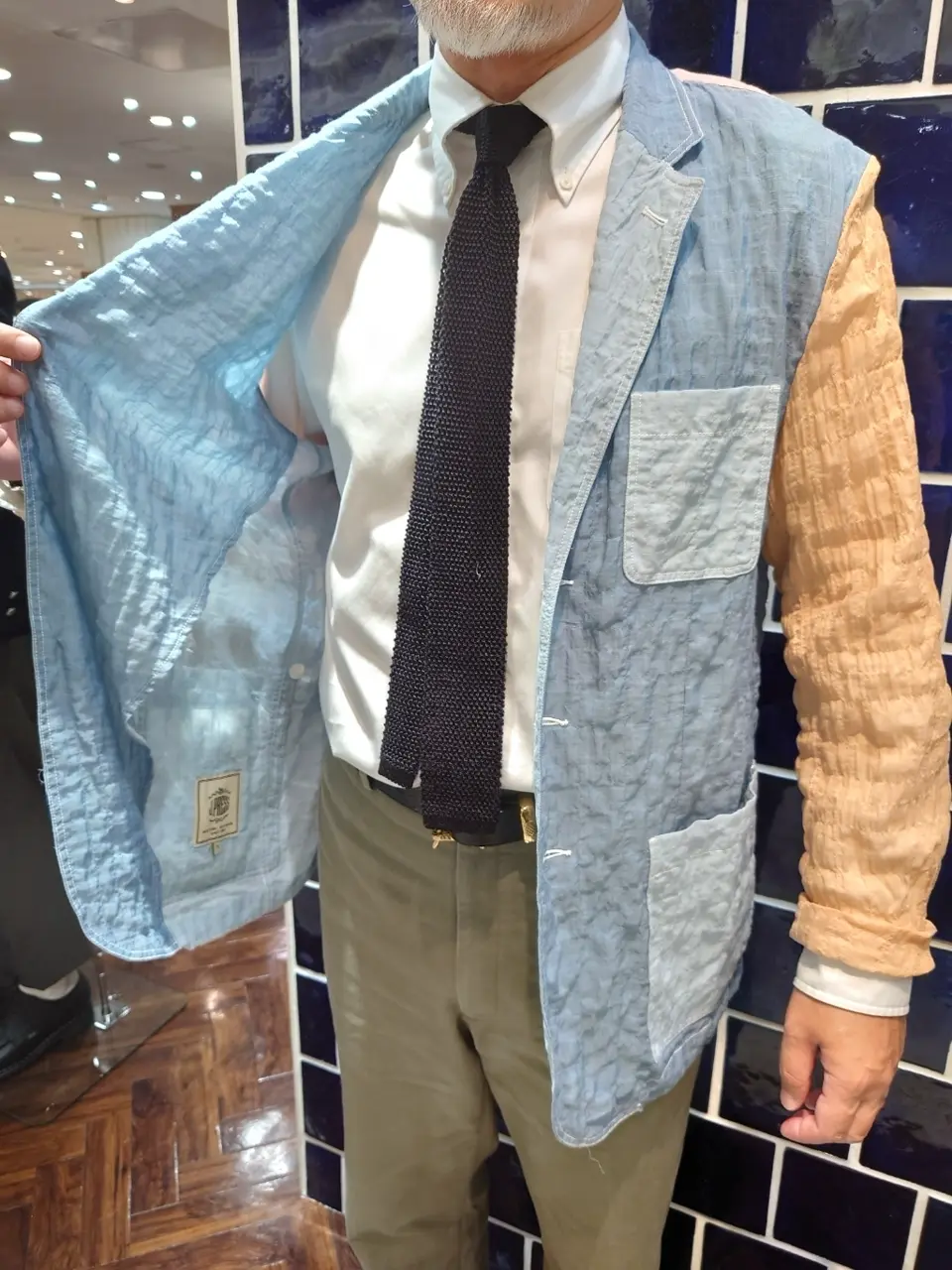 J.PRESS MEN 堤 コーディネート画像