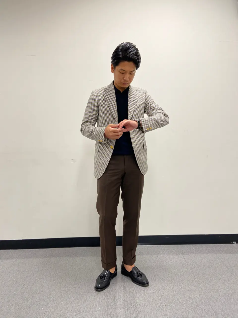 J.PRESS MEN 北島茂城 コーディネート画像