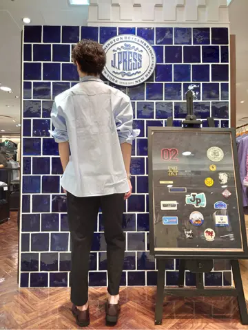 J.PRESS MEN 加藤晴暉 コーディネート画像