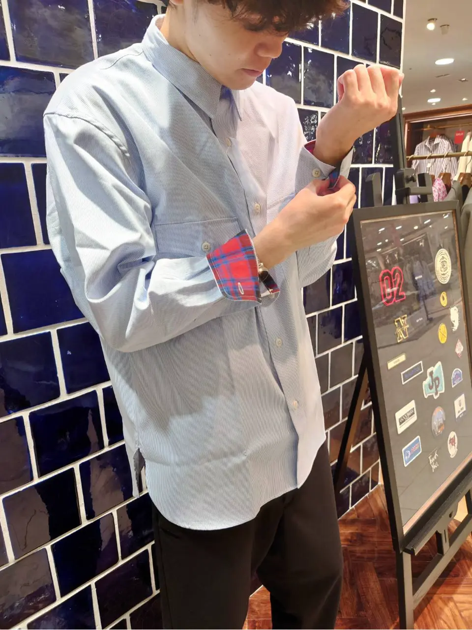 J.PRESS MEN 加藤晴暉 コーディネート画像