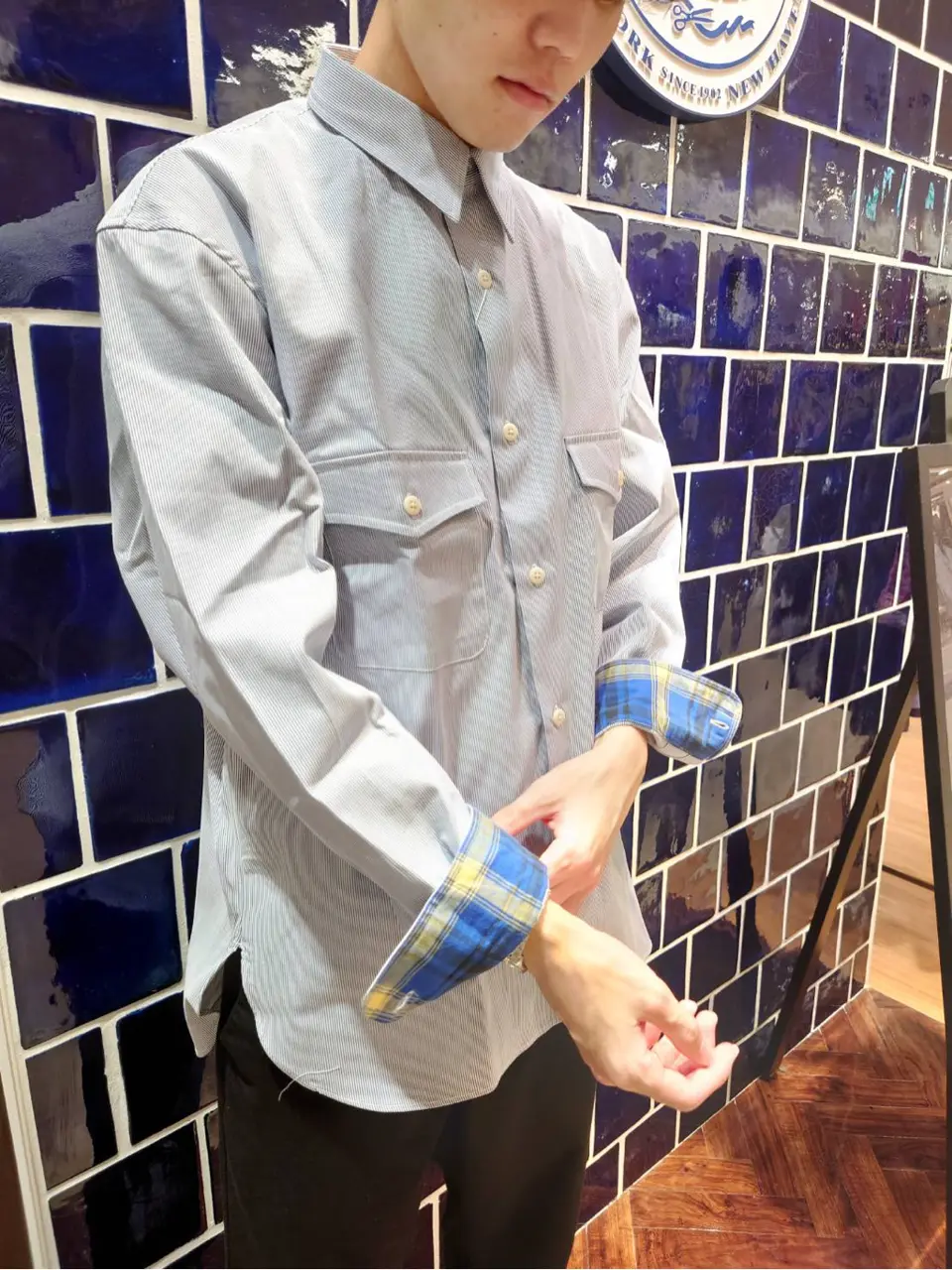 J.PRESS MEN 加藤晴暉 コーディネート画像