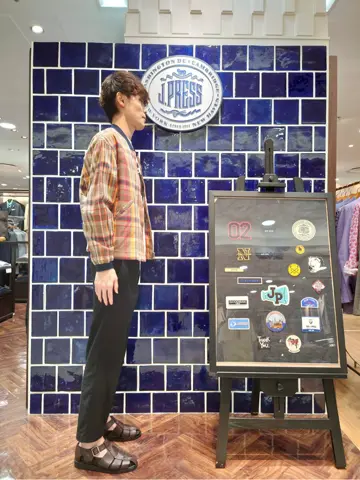 J.PRESS MEN 加藤晴暉 コーディネート画像