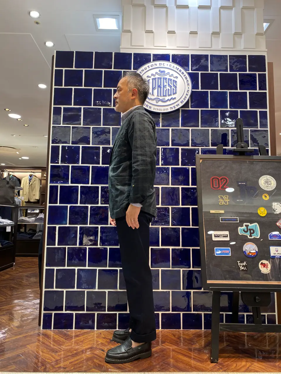 J.PRESS MEN 堤 コーディネート画像