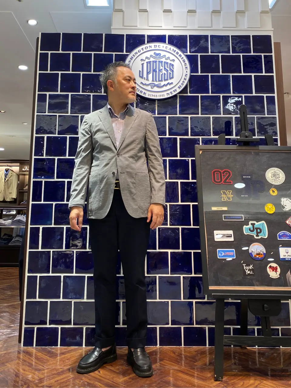  堤 コーディネート画像