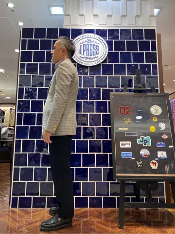 J.PRESS MEN 堤 コーディネート画像