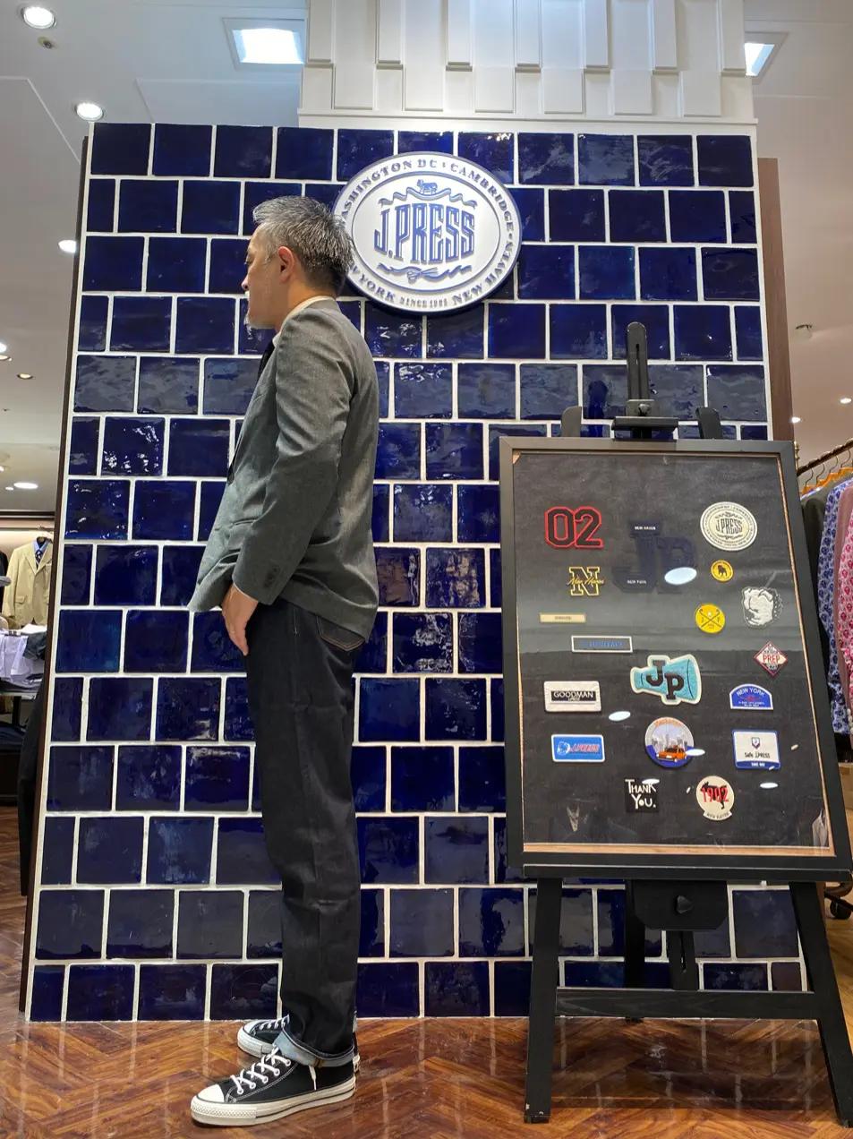 J.PRESS MEN 堤 コーディネート画像