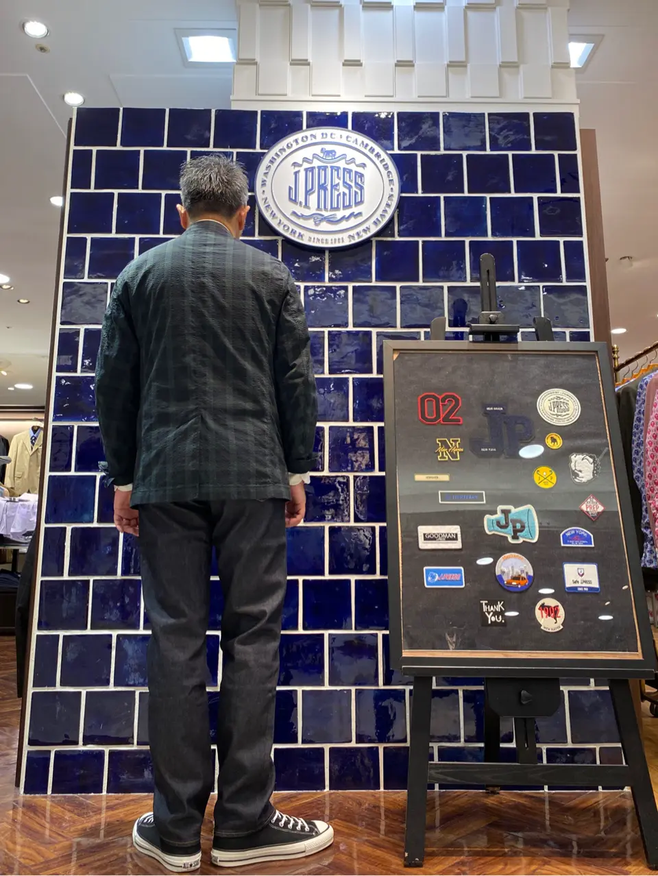 J.PRESS MEN 堤 コーディネート画像