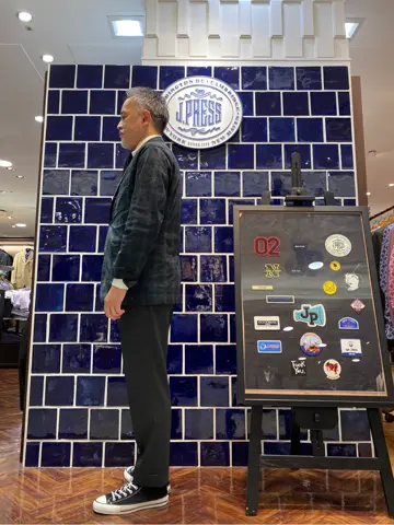 J.PRESS MEN 堤 コーディネート画像