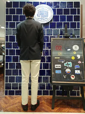 J.PRESS MEN 加藤晴暉 コーディネート画像