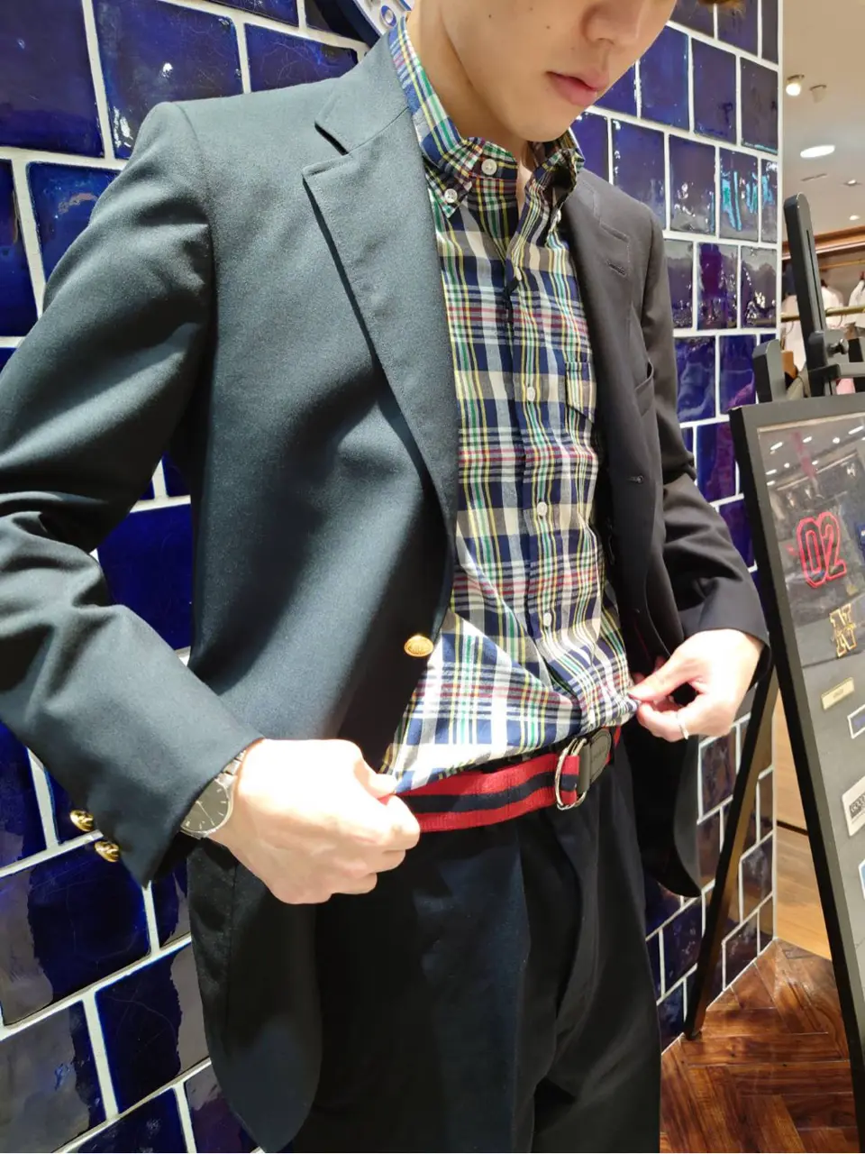 J.PRESS MEN 加藤晴暉 コーディネート画像