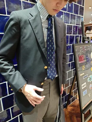 J.PRESS MEN 加藤晴暉 コーディネート画像