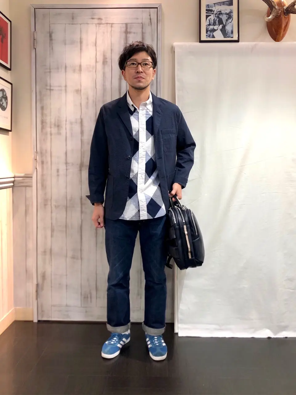 J.PRESS MEN 岡部 コーディネート画像