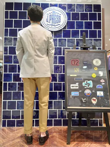 J.PRESS MEN 加藤晴暉 コーディネート画像