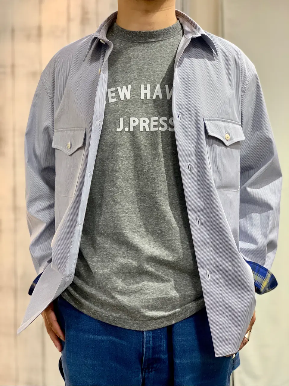 J.PRESS MEN 柳原 コーディネート画像