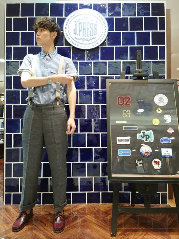 J.PRESS MEN 加藤晴暉 コーディネート画像