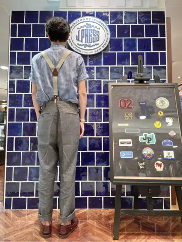 J.PRESS MEN 加藤晴暉 コーディネート画像