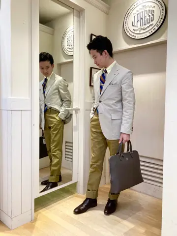 J.PRESS MEN 山本 コーディネート画像