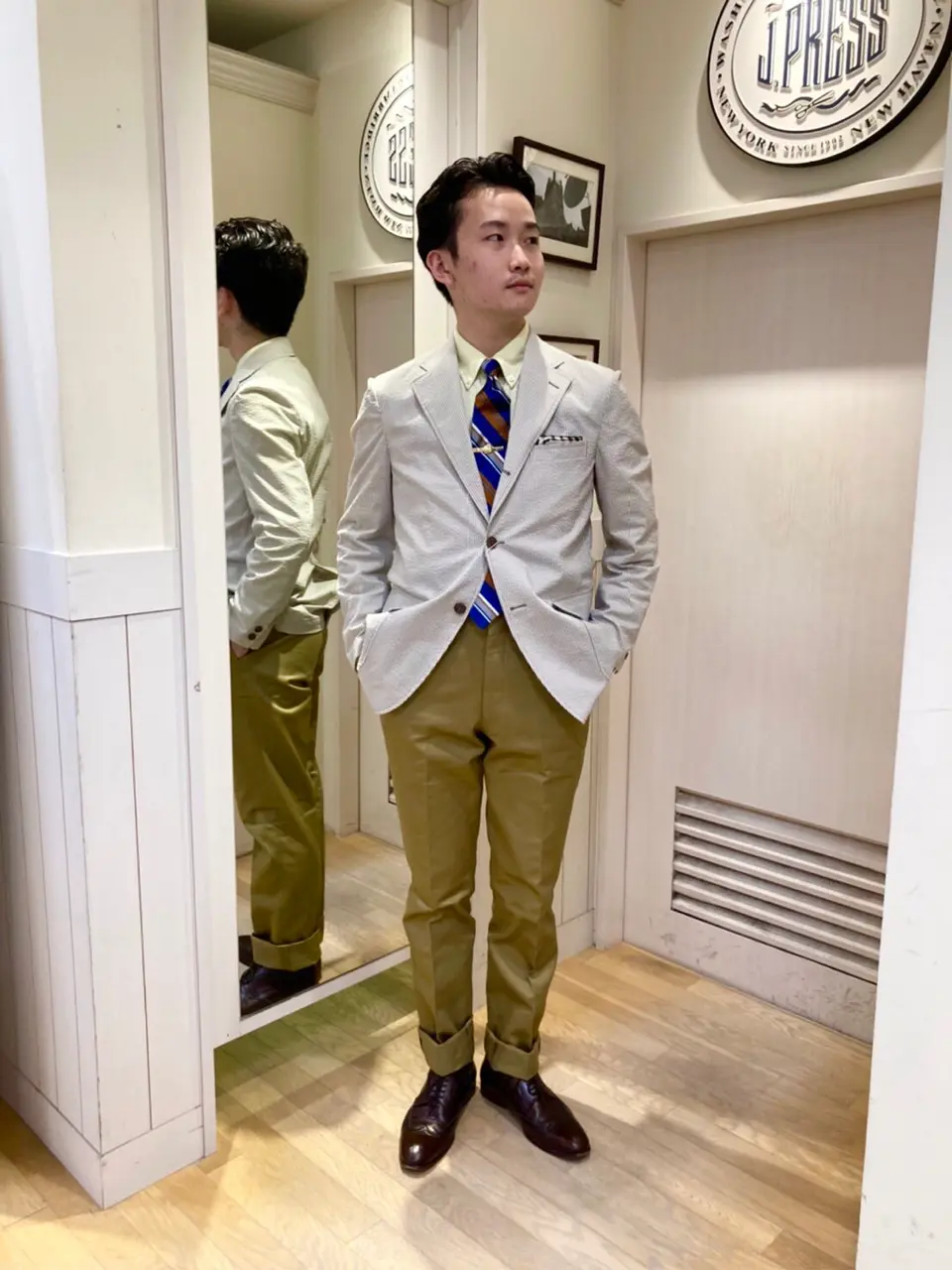 J.PRESS MEN 山本 コーディネート画像