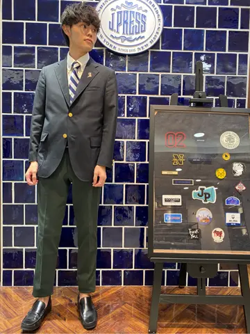 J.PRESS MEN 加藤晴暉 コーディネート画像