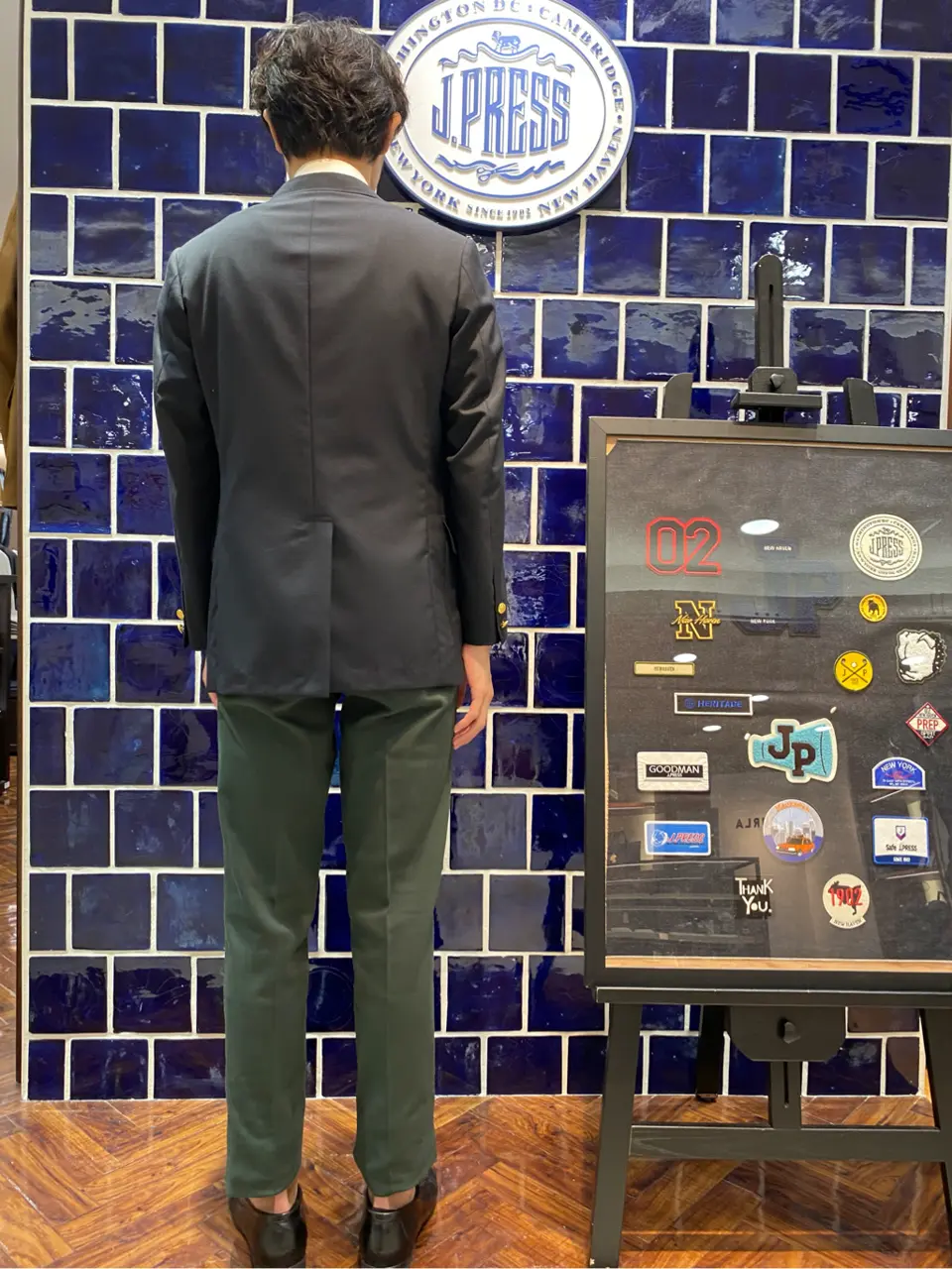 J.PRESS MEN 加藤晴暉 コーディネート画像