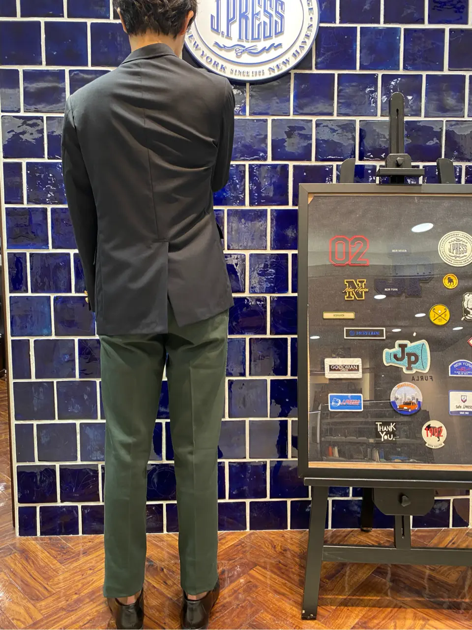 J.PRESS MEN 加藤晴暉 コーディネート画像