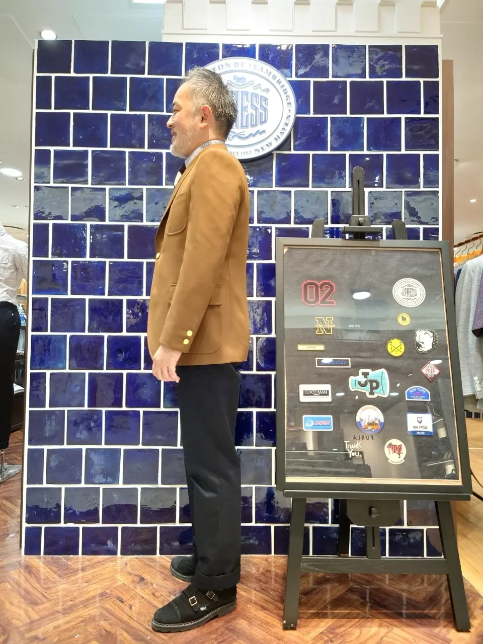 J.PRESS MEN 堤 コーディネート画像