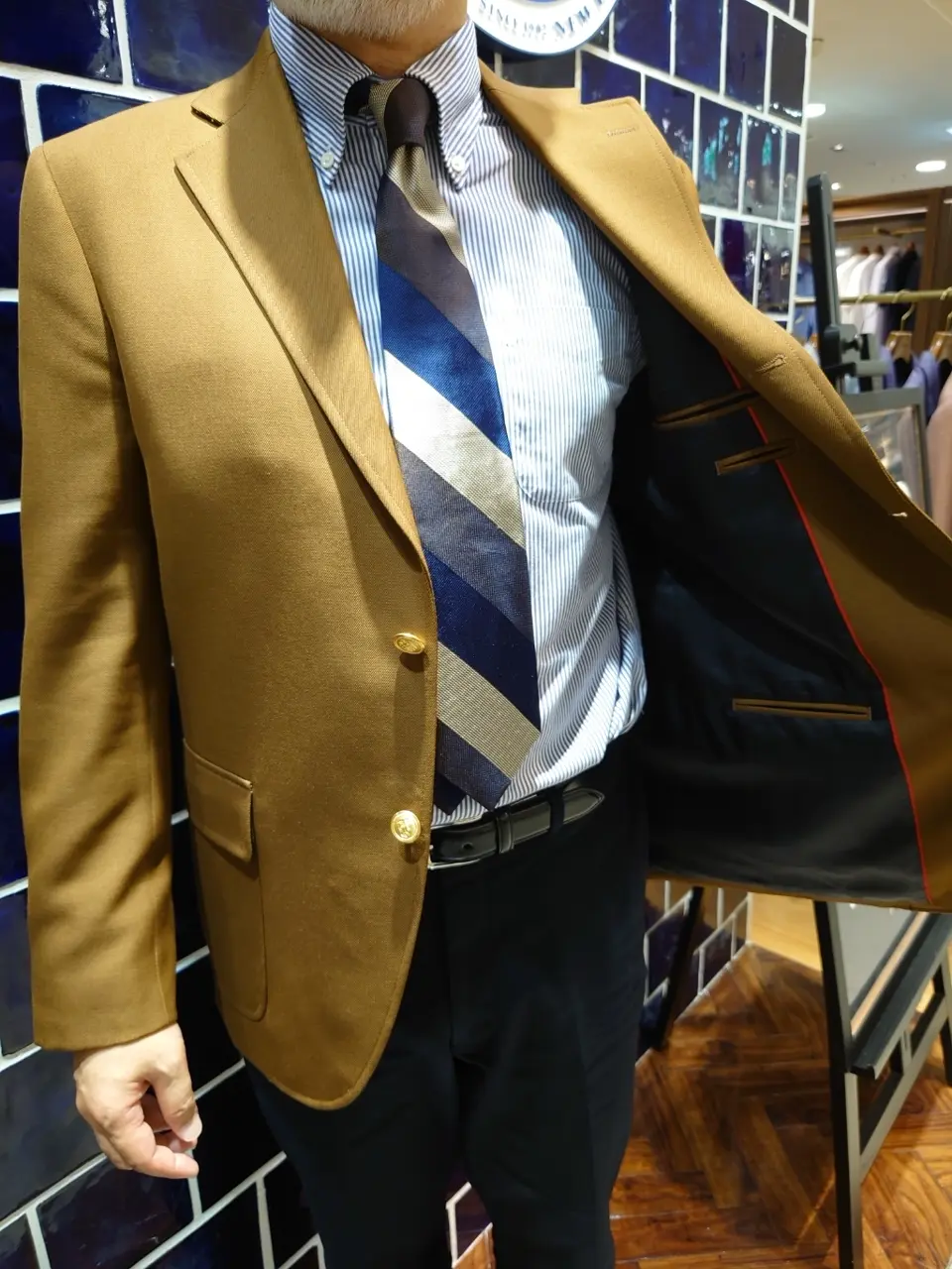 J.PRESS MEN 堤 コーディネート画像